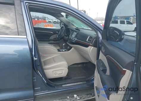 2016 Toyota Highlander Limited Platinum from USA, damaged, VIN 5TDDKRFH7GS283629